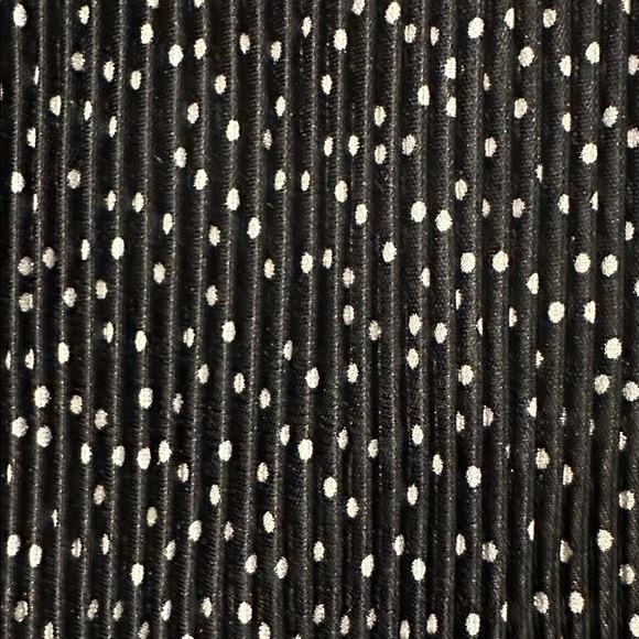 Dynamite Black and White Polka Dot Spaghetti Strap Slip Lace Dress XS - Picture 6 of 6